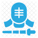 Kendo Sports Competition Icon