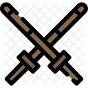 Kendo Japanese Fencing Icon