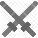 Kendo Japanese Fencing Icon