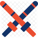 Kendo Japanese Fencing Icon