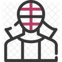 Kendo Japanese Fencing Icon