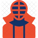 Kendo Japanese Fencing Icon