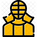 Kendo Japanese Fencing Icon