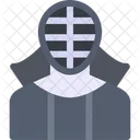 Kendo Japanese Fencing Icon