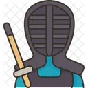 Luchador de kendo  Icono