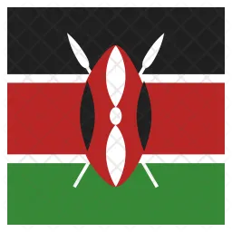 Kenia Flag Icono