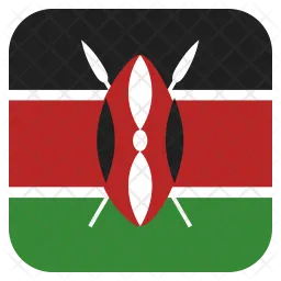 Kenia Flag Icono