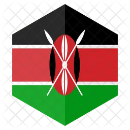 Kenia Flag Symbol