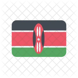 Kenia Flag Icono