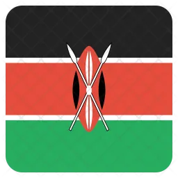 Kenia Flag Symbol