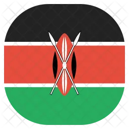 Kenia Flag Symbol