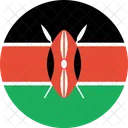 Kenia Flagge Welt Symbol