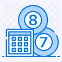 Bingo Game Keno Game Lotto Game Icon