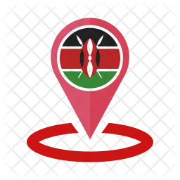 Kenya Flag Icon