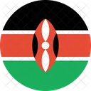 Kenya Flag Country Icon