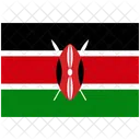 Flag Country Kenya Icon