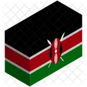 Flag Country Kenya Icon