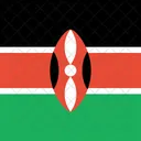 Kenya Flag World Icon