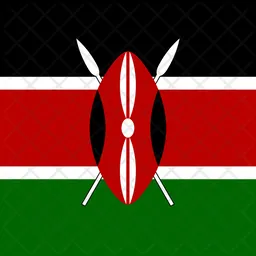 Kenya Flag Icon