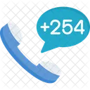 Kenya Dial Code  Icon