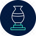 Keramik Topferei Neon Leuchten Icon