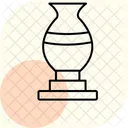 Keramik Topferei Minimal Umriss Icon
