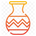 Keramikvase  Symbol