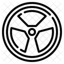 Kernenergie Kernenergie Schutzen Symbol