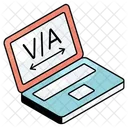 Kerning Button Va Graphic Kerning Font Icono