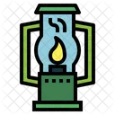 Kerosene Lamp Torch Fire Lamp Icon