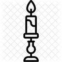 Kerze Kerzendocht Kerze Symbol