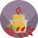 Thanksgiving Kerze Dekoration Symbol