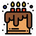 Kerzen Kuchen  Icon