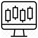 Kerzenhalter Handel Forex Symbol
