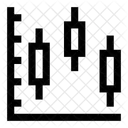Kerzenhalter Diagramm Finanz Symbol