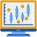 Candlestick Diagramm Geschaftsdiagramm Boxplot Diagramm Symbol