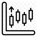 Kerzenhalter Diagramm Aktien Symbol