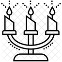 Kerzenständer  Symbol