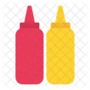 Ketchup Mayonaise Sauce Icon