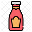 Ketchup Sauce Bottle Icon