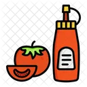 Ketchup Tomato Sauce Icon