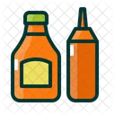 Ketchup Mustard Sauce Icon