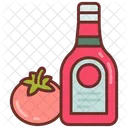 Ketchup Dipping Sauce Topping Sauce Icon