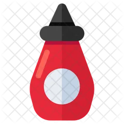 Ketchup Bottle  Icon