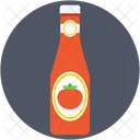 Ketchup Bottle Tomato Icon