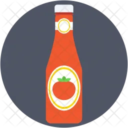 Ketchup Bottle  Icon