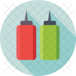 Ketchup Bottle  Icon