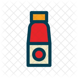 Ketchup Bottle  Icon