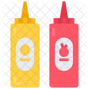 Ketchup Bottle Ketchup Mustard Icon