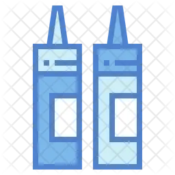 Ketchup Bottle  Icon